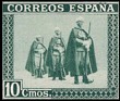 Spain - 1938 - Army - 10 CTS - Green - Spain, Army And Navy - Edifil 850I - In Honor of the Army and Navy - 0
